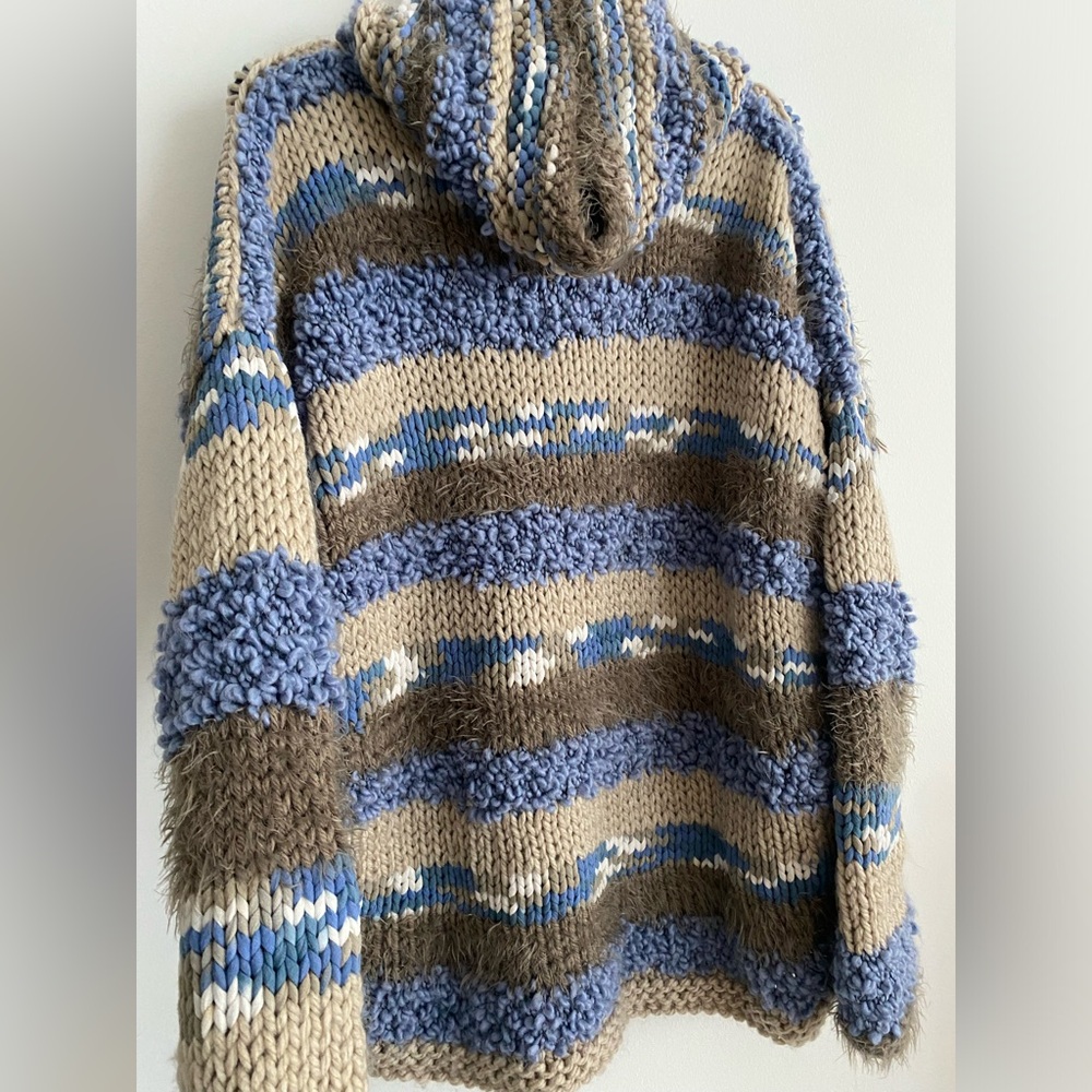 Oversized Hand-knit Sweater S/M
